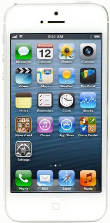 Смартфон Apple iPhone 5 64Gb White & Silver - Кинель